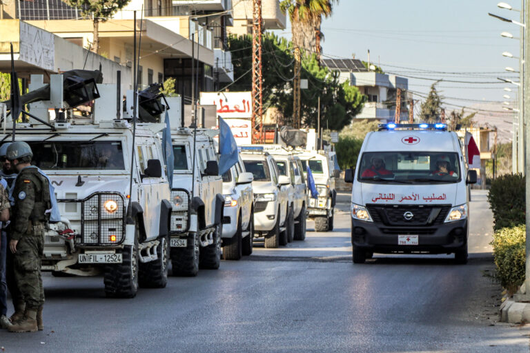 Kαταδίκη από την Ε.Ε. των επιθέσεων εναντίον αποστολών του ΟΗΕ και της UNIFIL στο Λίβανο