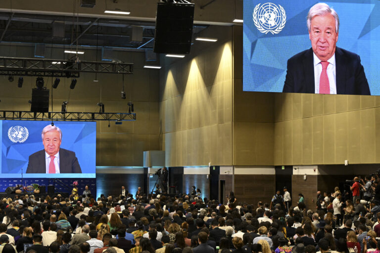 COP16: Να γίνουν «μεγάλες επενδύσεις» για να προστατευτεί η φύση ζήτησε ο ΓΓ του ΟΗΕ Αντ. Γκουτέρες