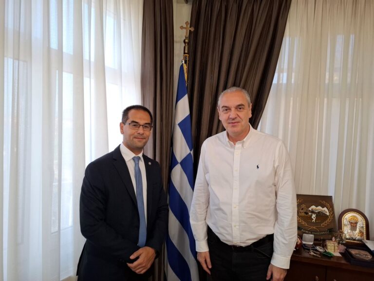 Στον δήμαρχο Ελασσόνας ο βουλευτής Λάρισας της Νίκης Ν. Ρούντας