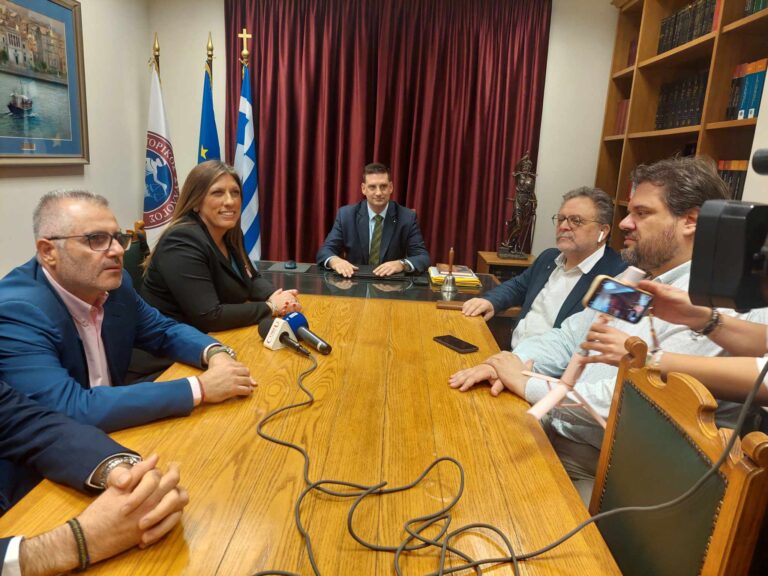 Το Κτηματολόγιο επικράτησε στη συνάντηση της Ζ. Κωνσταντοπούλου με την διοίκηση του Δικηγορικού Συλλόγου Κέρκυρας