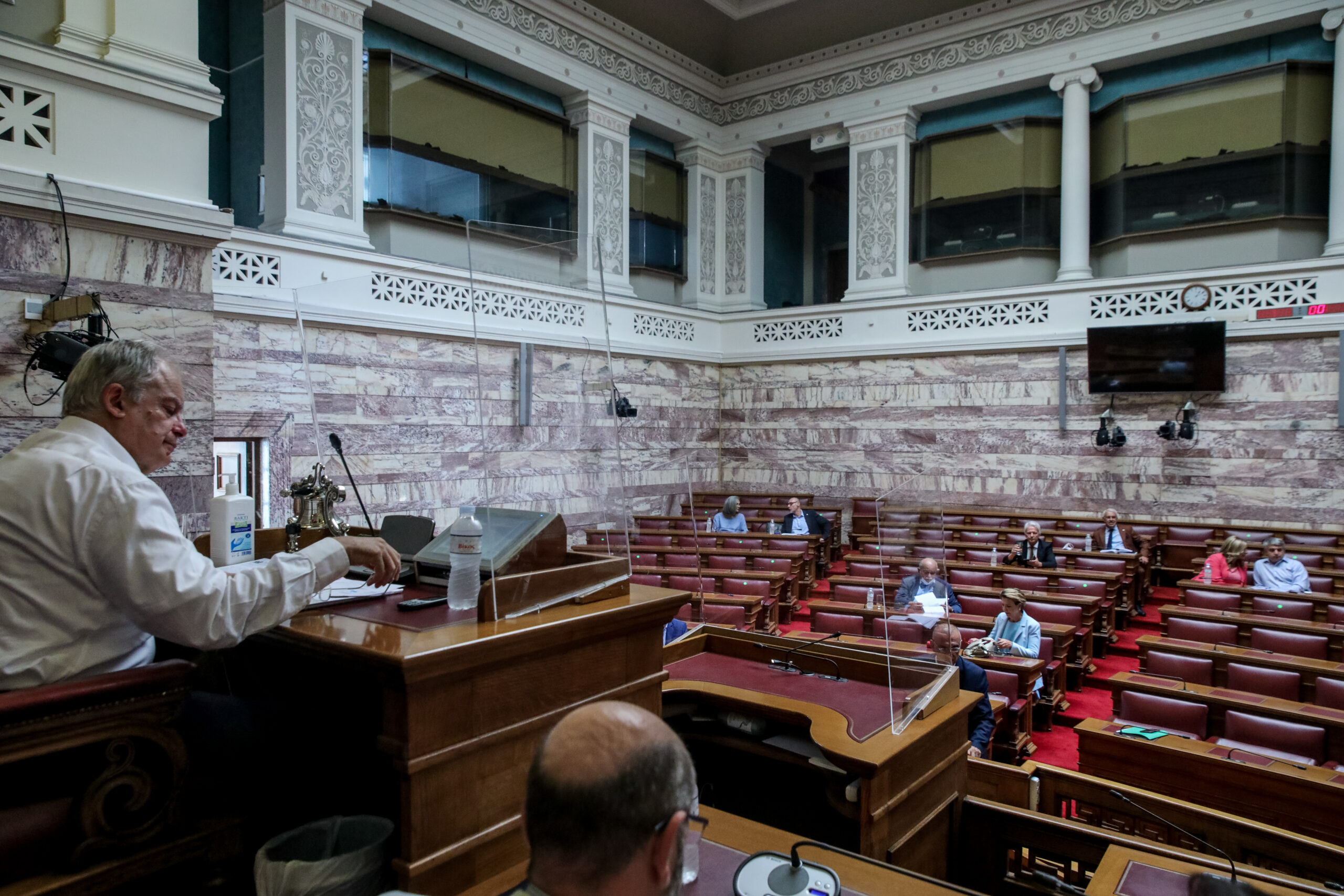 Βουλή: Με συμμετοχή εκπροσώπου των ανεξαρτήτων βουλευτών η σημερινή (10/10) Διάσκεψη των Προέδρων