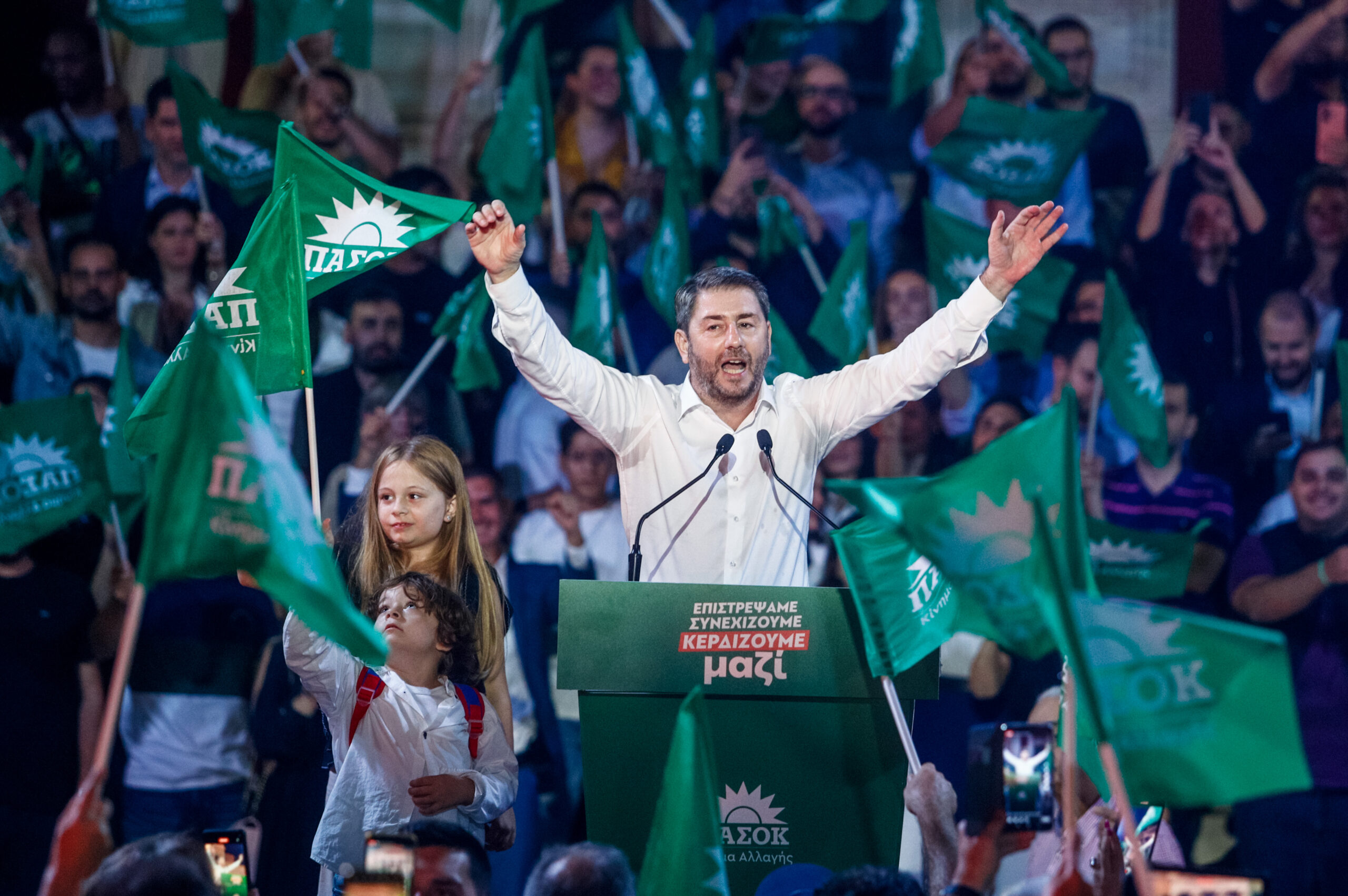 Ν. Ανδρουλάκης: Το ΠΑΣΟΚ επέστρεψε και ενωμένο θα νικήσει τη ΝΔ και τον κ. Μητσοτάκη