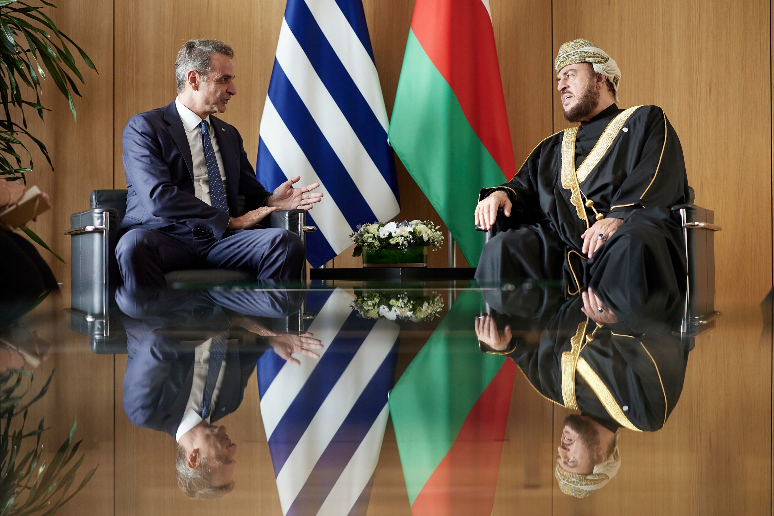 Συναντήσεις του Κυριάκου Μητσοτάκη με ηγέτες αραβικών κρατών