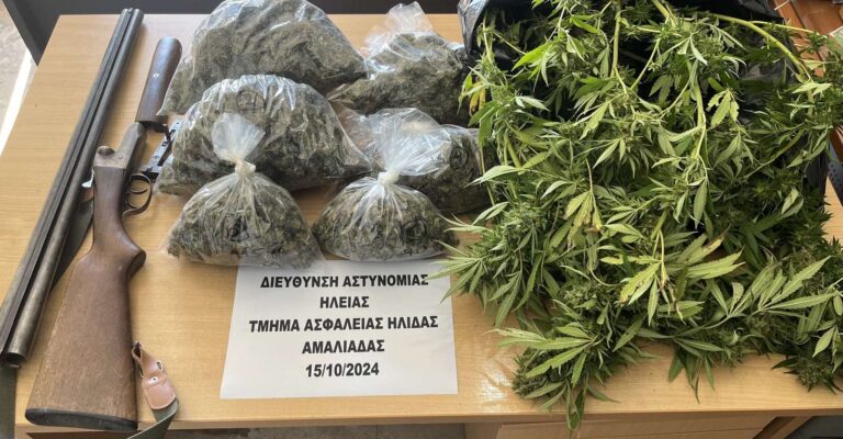 Συλλήψεις για ναρκωτικά στην Ηλεία