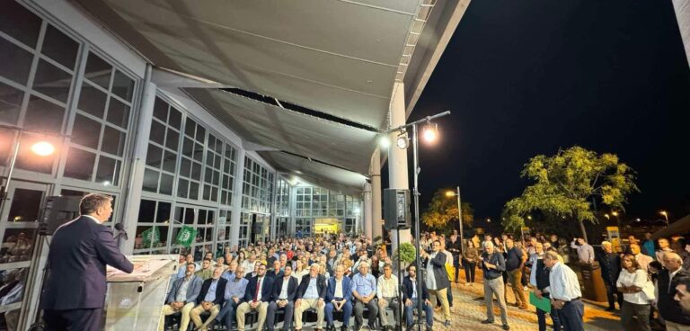 Μήνυμα ενότητας του ΠΑΣΟΚ έστειλε ο Ν. Ανδρουλάκης από τον Πύργο