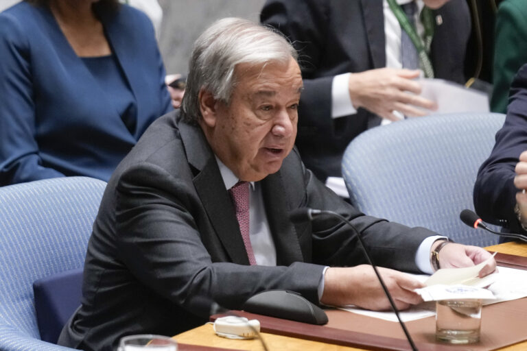Γκουτέρες: Δεν υπάρχουν νικητές σε εμπορικούς πολέμους, μόνο χαμένοι
