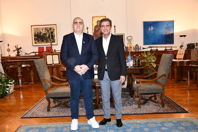 Συνάντηση Κ. Γκιουλέκα – Φρ. Μπελέρη στη Θεσσαλονίκη