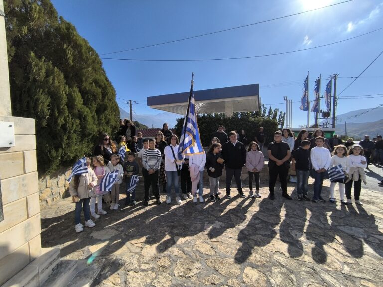 Με λαμπρότητα και συγκίνηση ο εορτασμός της 28ης Οκτωβρίου στο Δήμο Αμαρίου