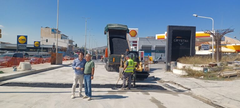Βόλος: Ολοκληρώθηκε το έργο στην οδό Λαρίσης απο την ΔΕΥΑΜΒ