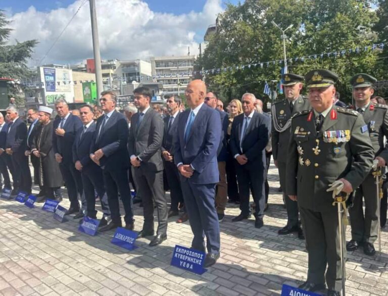 H  Ξάνθη τιμά σήμερα τα 105 χρόνια ελευθερίας της – Παρών στις εκδηλώσεις ο Υπουργός Εθνικής Άμυνας Νίκος Δένδιας