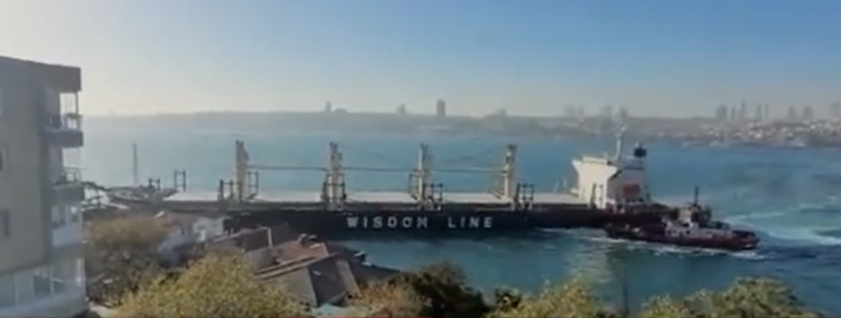 Τουρκία: Δύο φορτηγά πλοία συγκρούστηκαν στον Βόσπορο (video)