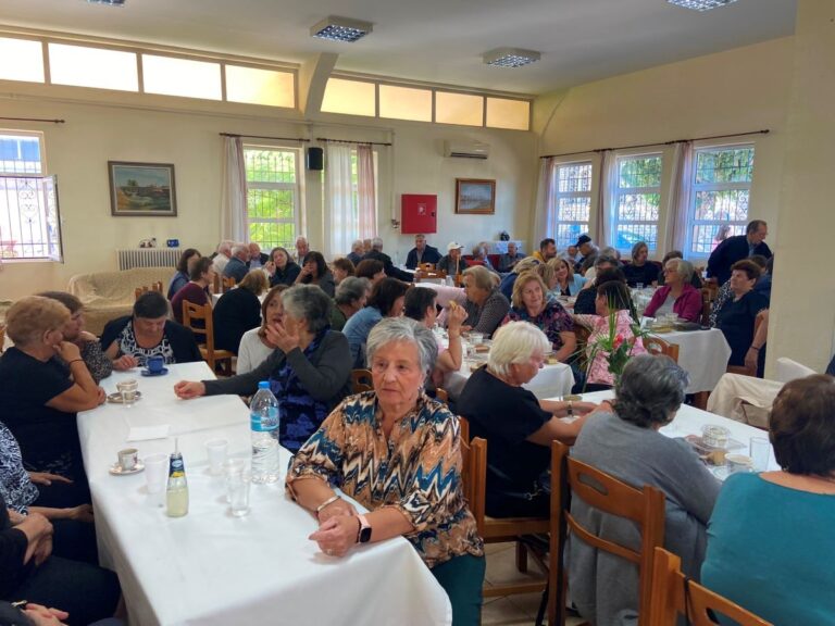 Τίμησαν την παγκόσμια ημέρα ηλικιωμένων στον Δήμο Τρικκαίων