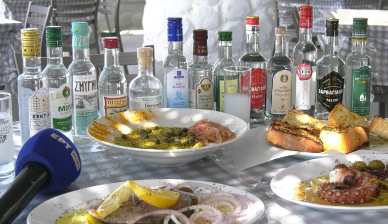 Το ούζο ναυαρχίδα των εξαγωγών στα αλκοολούχα ποτά
