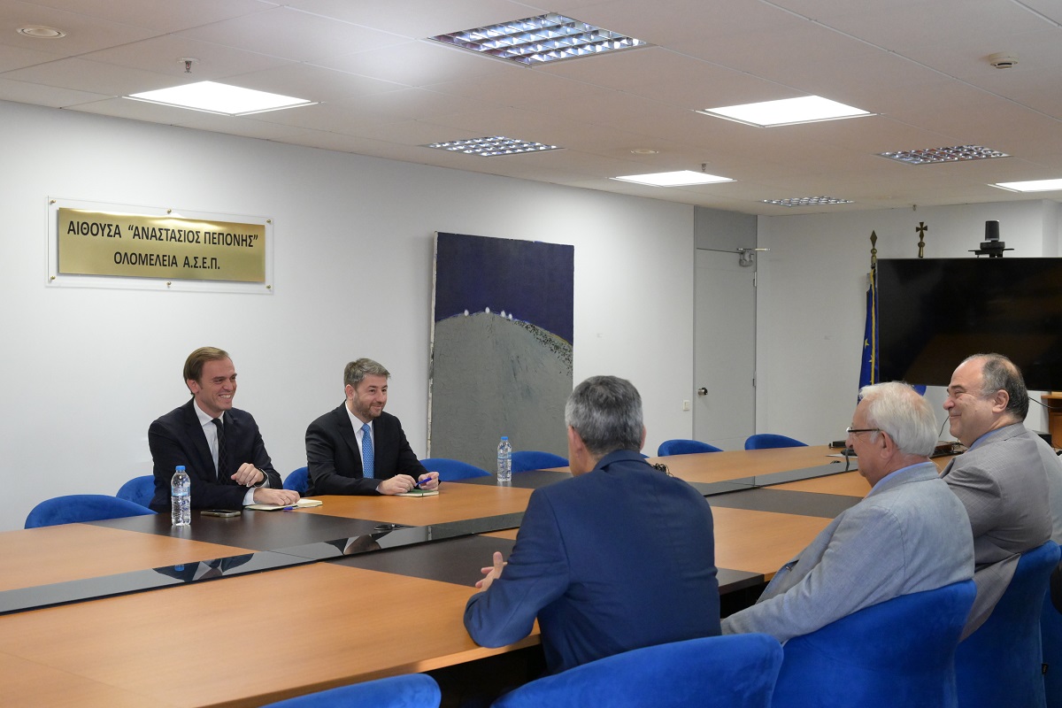 Συνάντηση Ν. Ανδρουλάκη με τον πρόεδρο του ΑΣΕΠ – «Προτεραιότητά μας η αξιοκρατία και η διαφάνεια στη χώρα»