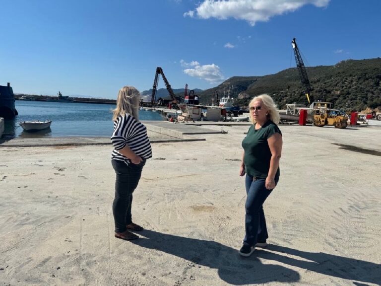 Ολοκληρώνονται οι εργασίες στο λιμάνι του Πλατανιά