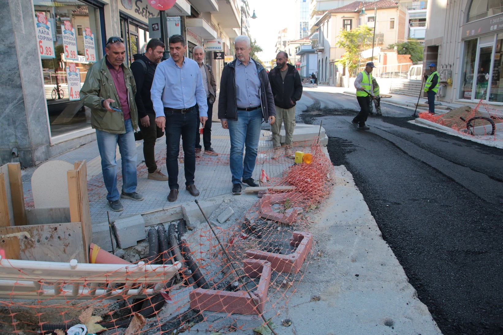 Δήμος Λαρισαίων: Σε 2 μήνες ολοκληρώνονται τα έργα στην οδό Μανωλάκη – Σε ισχύ κυκλοφοριακές ρυθμίσεις