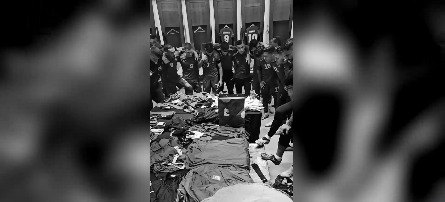 Η ανατριχιαστική ομιλία του αρχηγού της Εθνικής  πριν από την έναρξη του αγώνα κόντρα στην Αγγλία – Έγραψαν ιστορία στη μνήμη του Μπάλντοκ