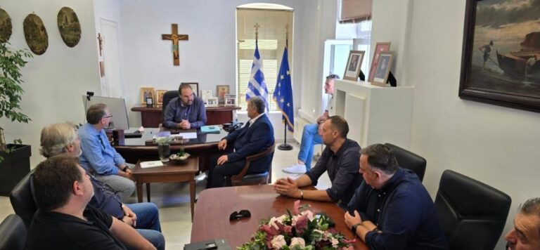 Φλώρινα: Συνάντηση του Δημάρχου με το προεδρείο της ΓΕΝΟΠ/ΔΕΗ-ΚΗΕ
