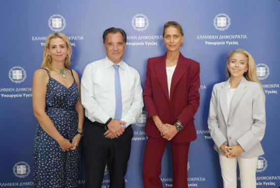 Με την ιδρύτρια της Breathe Hellas συναντήθηκε ο Άδωνις Γεωργιάδης