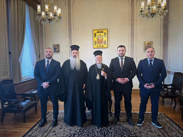 Τρίκαλα: Επίσκεψη του δημάρχου Μετεώρων στο Πατριαρχείο Κωνσταντινουπόλεως