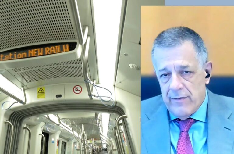 Ν. Ταχιάος στην ΕΡΤ3: Αστειότητες τα περί εκτροχιασμού στο μετρό Θεσσαλονίκης