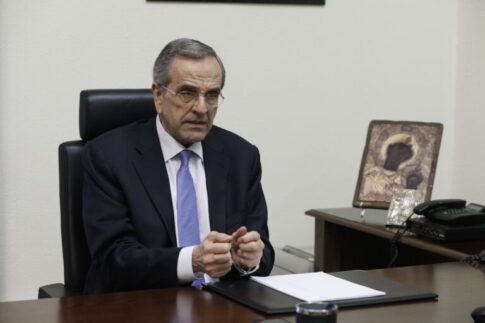 Σκληρή ανακοίνωση Σαμαρά για τη διαγραφή του: Κριτής όλων μας θα είναι ο λαός και η ιστορία