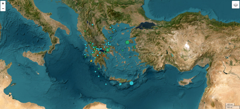 Σεισμός 4,5 Ρίχτερ στη Θήβα – Εγινε αισθητός και στην Αθήνα