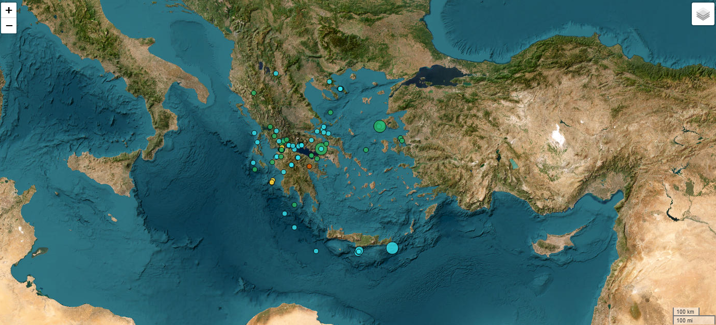 Σεισμός 4,4 Ρίχτερ στη Θήβα – Εγινε αισθητός και στην Αθήνα