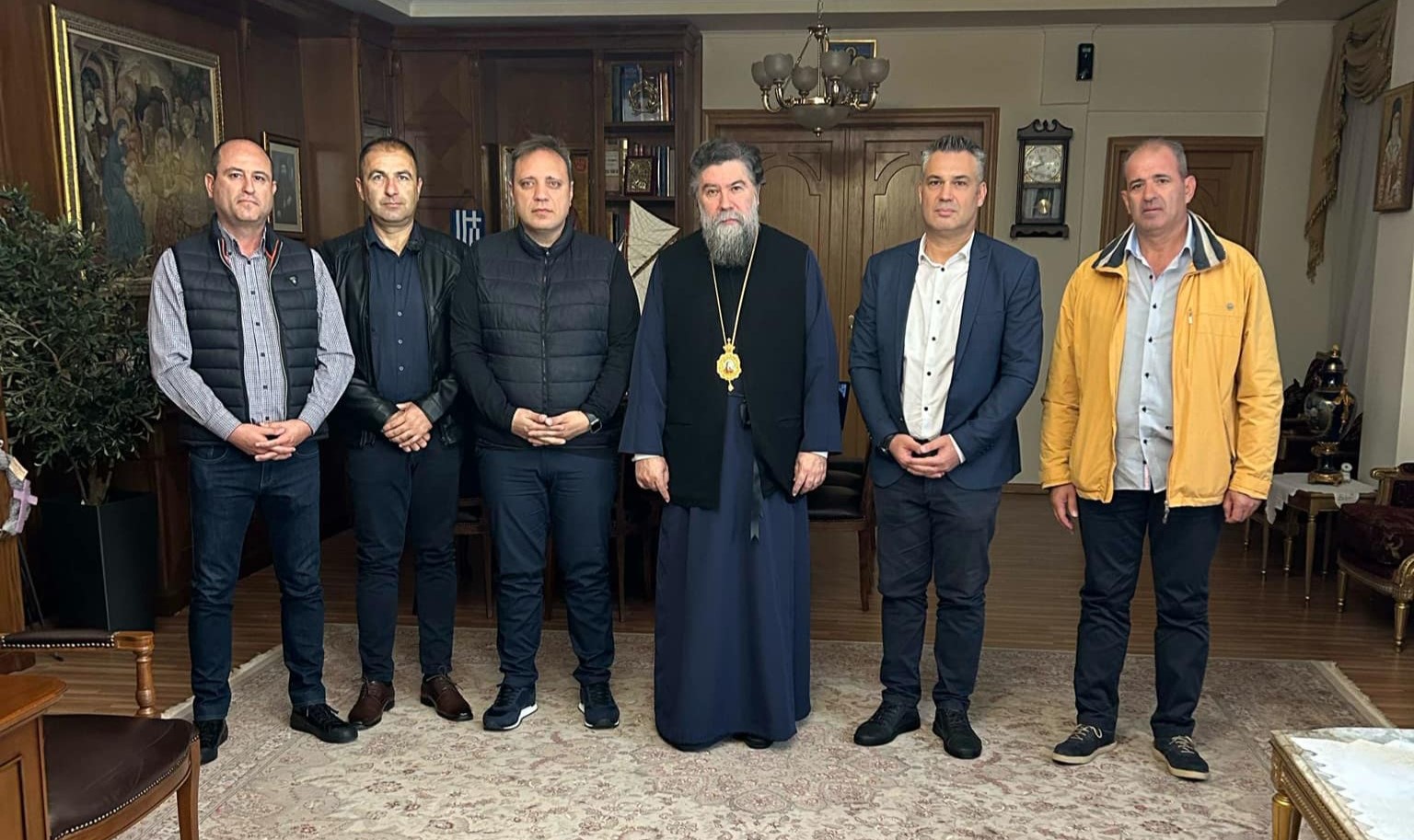 Σέρρες: Συνάντηση Αστυνομικών με τον Μητροπολίτη Θεολόγο
