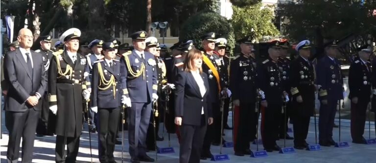 Θεσσαλονίκη: Η ΠτΔ κατέθεσε στεφάνι στο Ηρώο Πεσόντων του Γ’ Σώματος Στρατού