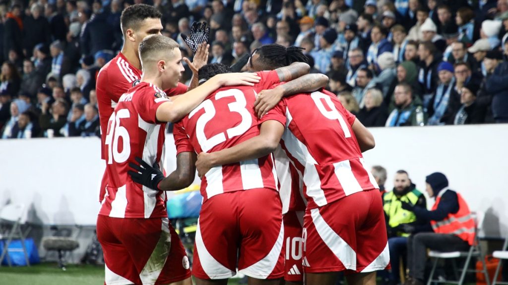 Europa League: Ψυχωμένος o Ολυμπιακός πέρασε 1-0 από το Μάλμε
