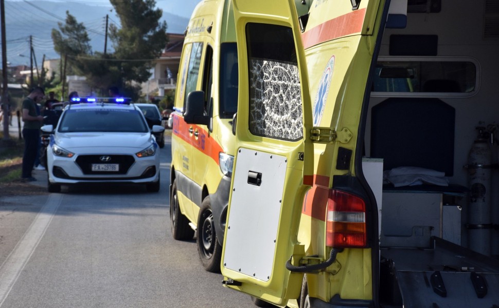 Τροχαίο με δύο τραυματίες στα Τρίκαλα