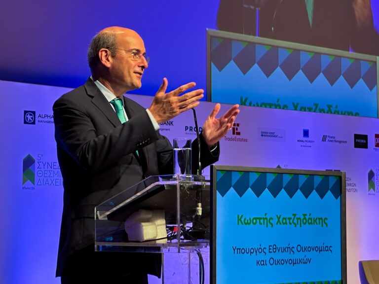 Κ. Χατζηδάκης: Η Ελλάδα έχει κάνει άλμα στις επενδύσεις, αλλά έχουμε ακόμα σοβαρή δουλειά μπροστά μας