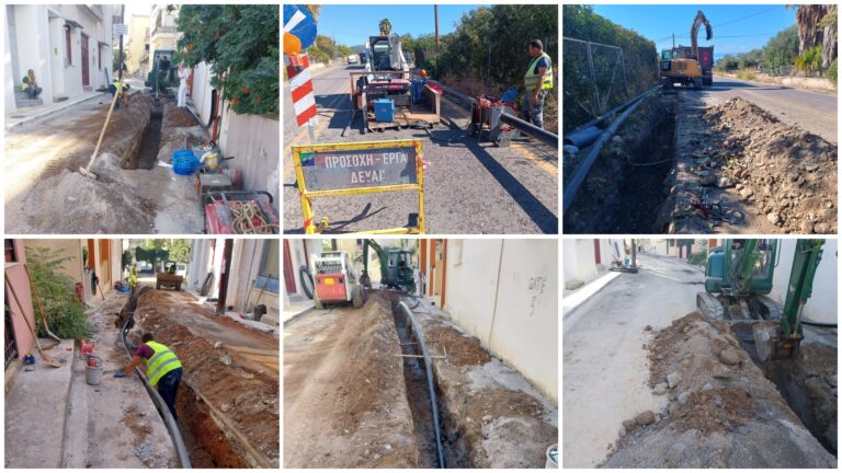 Καλαμάτα: Ενισχύεται το δίκτυο ύδρευσης – Σε εξέλιξη η γ’ φάση του έργου αντικατάστασης παλαιών αγωγών