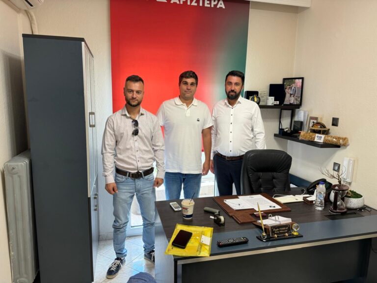Ο βουλευτής Ροδόπης Οζ. Φερχάτ δέχθηκε εκπροσώπους του Μελισσοκομικού Συλλόγου Ροδόπης