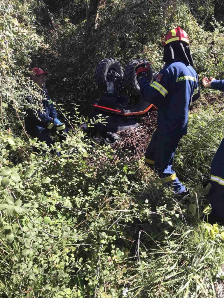 Κέρκυρα: Τραυματίστηκαν τουρίστες από ανατροπή μηχανής ATV