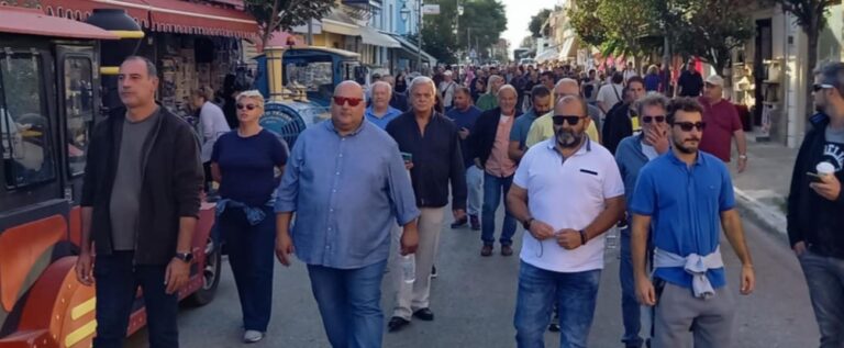 Ηλεία: Πορεία διαμαρτυρίας ιδιοκτητών ΤΑΧΙ σήμερα στο Κατάκολο