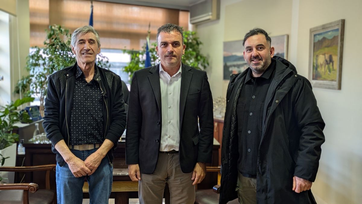 Ενεργειακό και ασθένειες αιγοπροβάτων στη συνάντηση της Συντεχνίας Κρεοπωλών με τον δήμαρχο Λαρισαίων