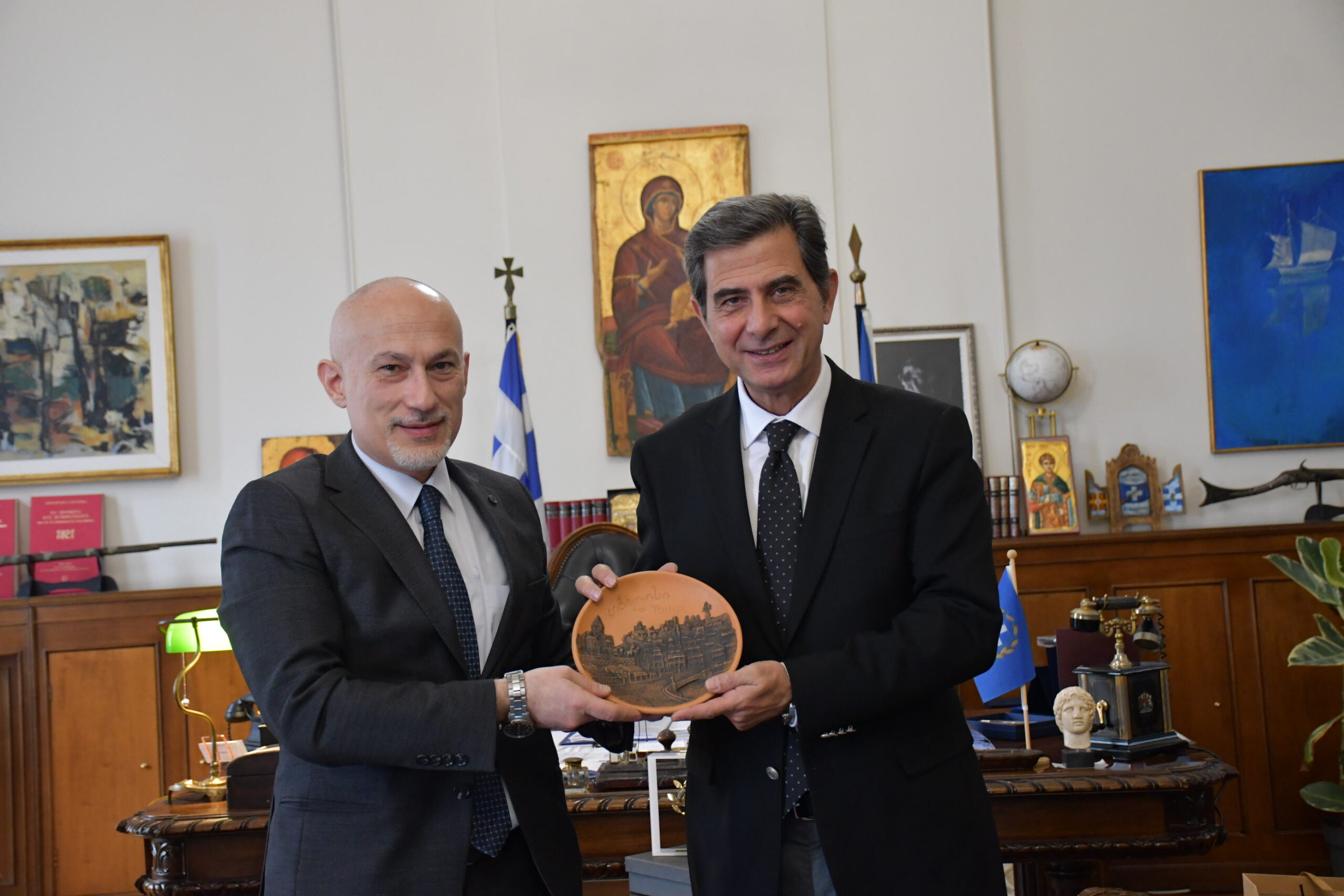 Θεσσαλονίκη: Με τον νέο Γενικό Πρόξενο της Γεωργίας συναντήθηκε ο Υφυπουργός Μακεδονίας-Θράκης Κ.Γκιουλέκας