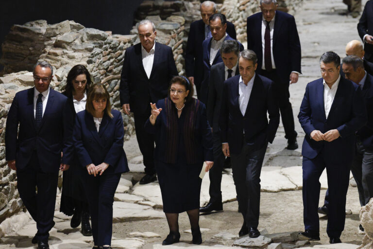 Μετρό Θεσσαλονίκης: Τα αποκαλυπτήρια του Σταθμού «Βενιζέλου» μέσα από φωτογραφίες