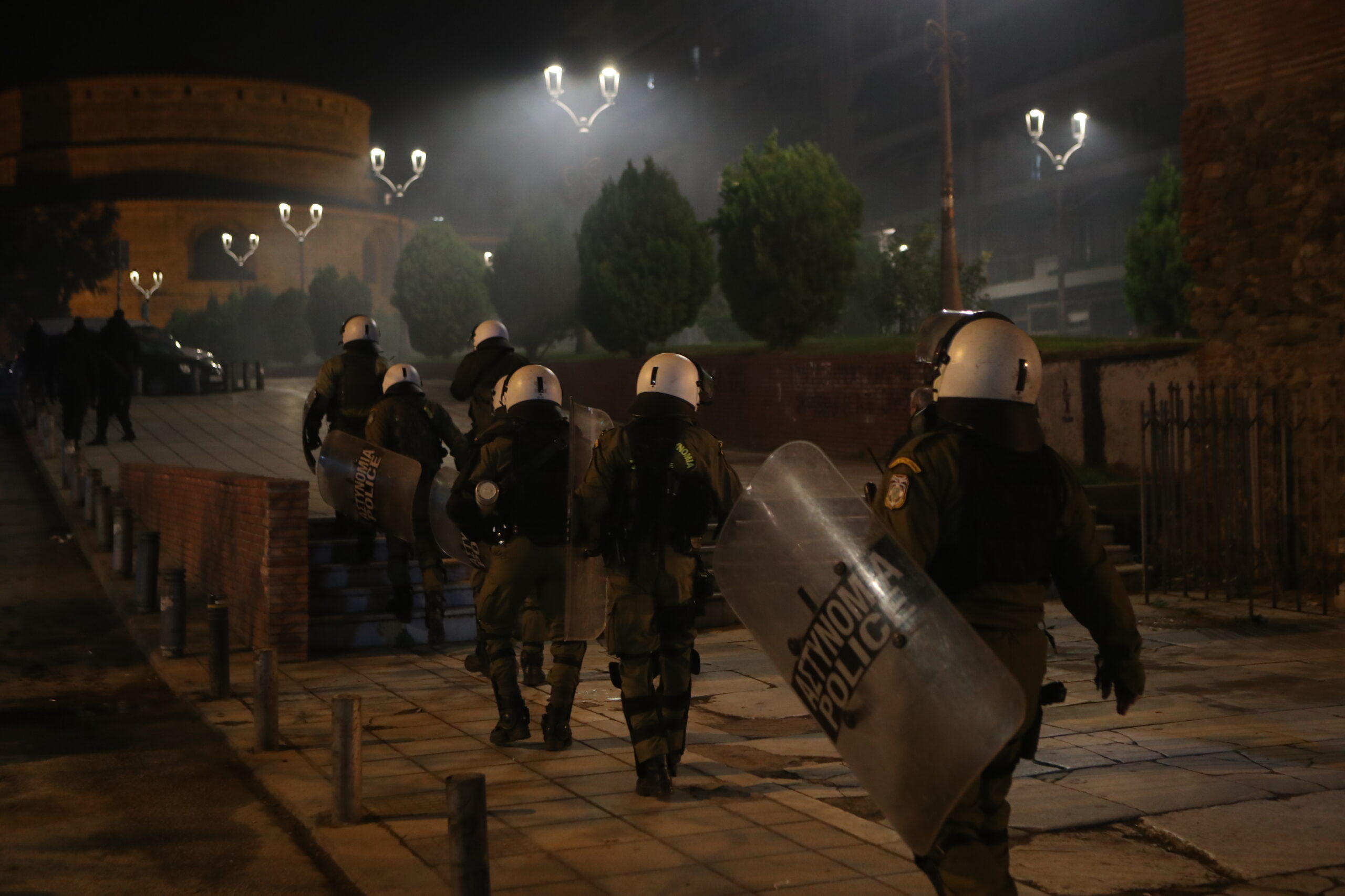 Θεσσαλονίκη: Προσαγωγές ατόμων στη διάρκεια των εκδηλώσεων για το Πολυτεχνείο