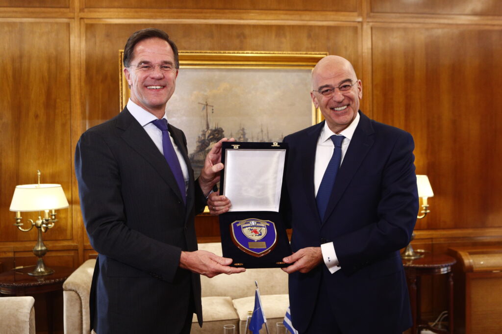 Συνάντηση Δένδια – Ρούτε Συνάντηση Δένδια – Ρούτε