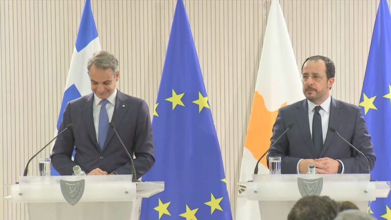 Live από τη Λευκωσία οι κοινές δηλώσεις Κυρ. Μητσοτάκη και Ν. Χριστοδουλίδη