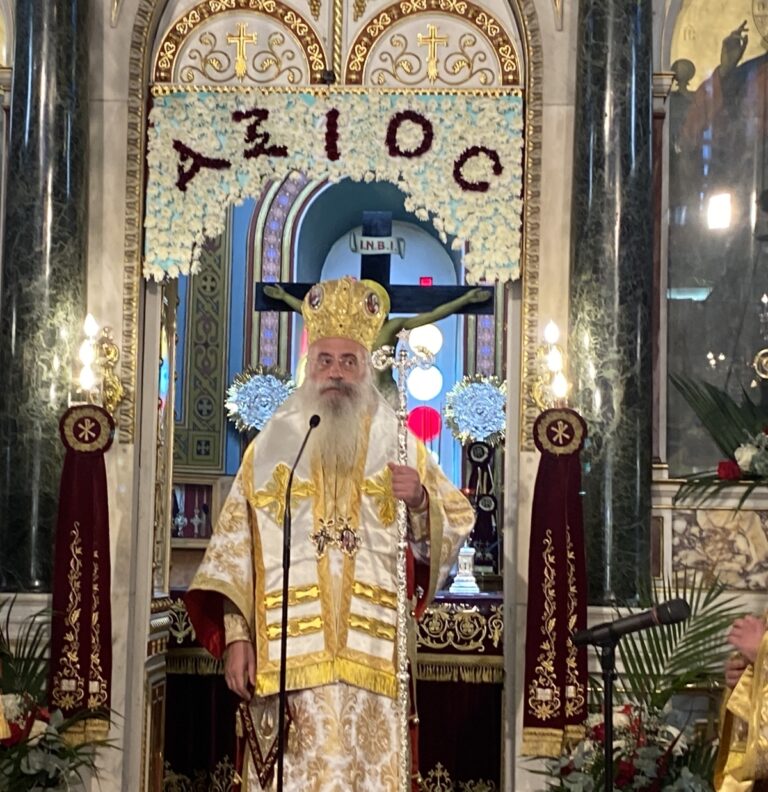 Η Κυνουρία υποδέχεται τον νέο Μητροπολίτη Μαντινείας και Κυνουρίας Επιφάνιο