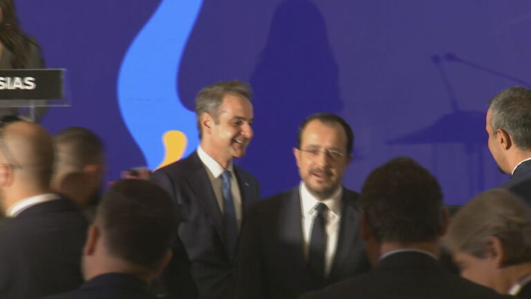 Ομιλίες Ν. Χριστοδουλίδη και Κυρ. Μητσοτάκη στο Ελληνοκυπριακό Επιχειρηματικό Συνέδριο της Λευκωσίας