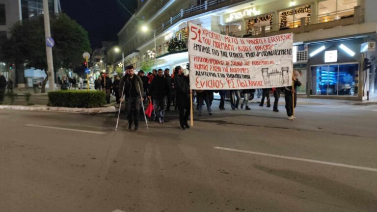 Χανιά: Πλήθος κόσμου τίμησε την επέτειο του Πολυτεχνείου
