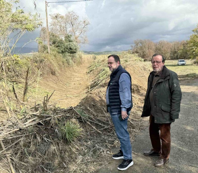 Επίβλεψη αντιπλημμυρικών έργων στη Ζαχάρω από τον Αντιπεριφερειάρχη Ηλείας