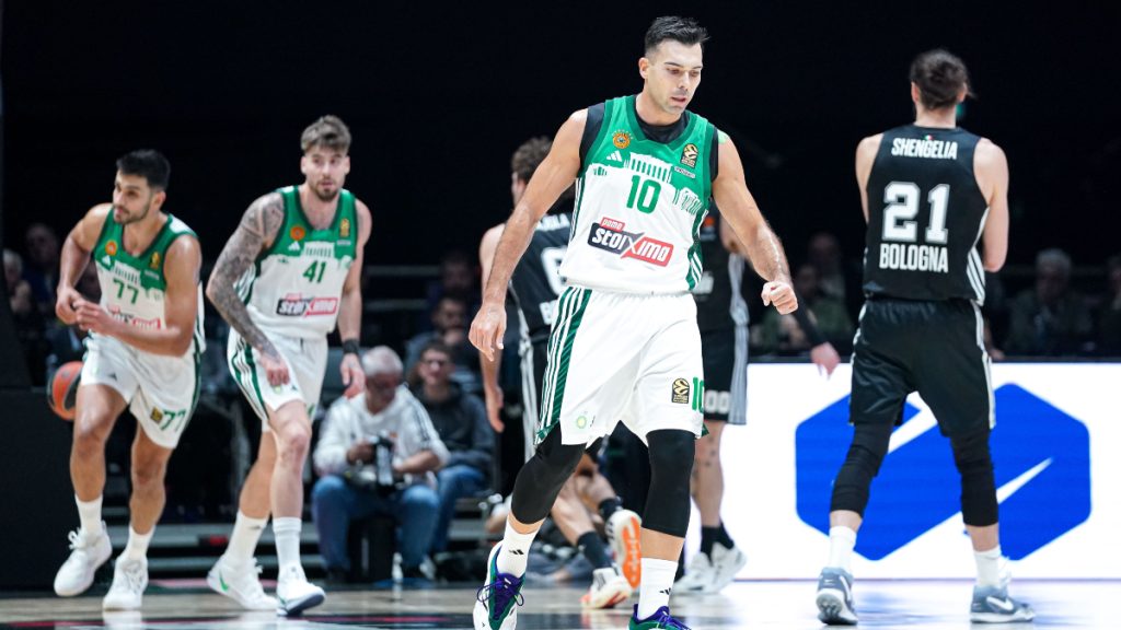 Euroleague: Ο Παναθηναϊκός πήρε ψυχωμένη νίκη 82-77 στην Μπολόνια