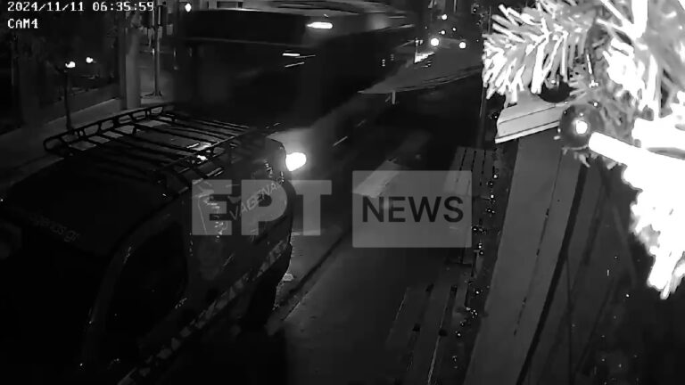 Νίκαια: Λεωφορείο συγκρούστηκε με ΙΧ και παρέσυρε 5 σταθμευμένα οχήματα – Βίντεο από τη στιγμή του ατυχήματος
