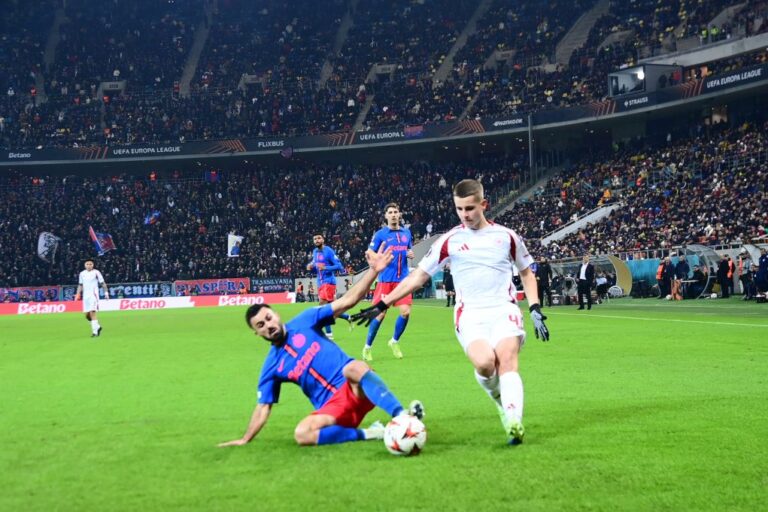 Europa League: Κόλλησε στο «μηδέν» στο Βουκουρέστι ο Ολυμπιακός, 0-0 με Στεάουα